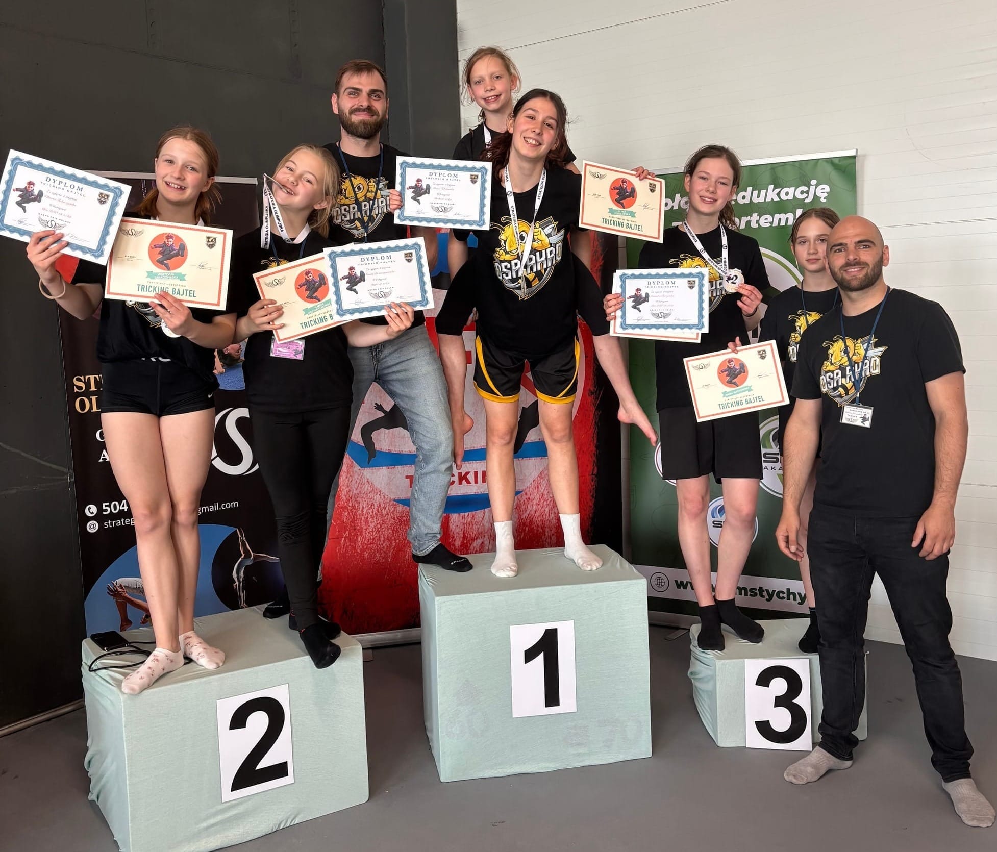 Sukces naszych zawodników – zdobyliśmy 8 medali! 🥇
